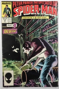 MARVEL COMICS 1987 THE SPECTACULAR SPIDER MAN No 131 COMIC BOOK - Picture 1 of 11