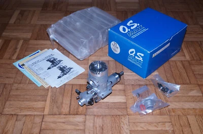 OS Max 91 VR DF ABC 2-Stroke Nitro F3S Speeder RC Model Engine 17511  Vintage! - Image 1 of 4