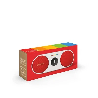Polaroid P2 Music Player (Red) - Powerful Portable Wireless Bluetooth Speaker - Image 1 of 4