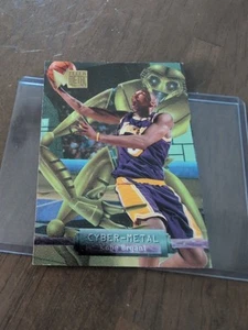 1996-97 Fleer Metal - Cyber-Metal Kobe Bryant #5 (RC) Insert Rare Rookie Card F - Picture 1 of 11