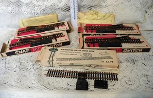 Atlas HO Scale Remote Snap Switch - 2 Right, 2 Left + Kadee B-10 Uncoupling ramp - Picture 1 of 2