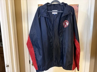 Chaqueta cortavientos Boston Red Sox MLB mercancía genuina para hombre XL azul marino Foto 1 de 4