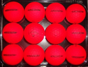 12 Callaway Superfast rot matt Golfbälle - Bild 1 von 1