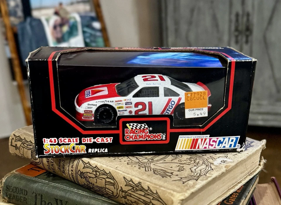 Racing Champions 1991, NASCAR #21, Dale Jarrett, 1:43, CITGO Stock Car, nuevo en caja Foto 1 de 4