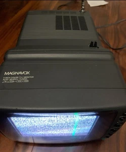 Magnavox RD0510 C102 Portable 5” TV W/Power Cord Color TV Works Vintage Tested - Picture 1 of 24