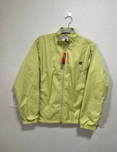 Giacca New Balance donna cappotto grande giallo pista giacca a vento zip intera - Foto 1 di 9