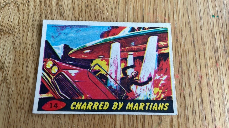 Mars Attack Card #14 1962 - Image 1 of 4
