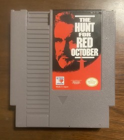 The Hunt for Red October - NES - Probado - Aut&eacute;ntico - Solo carro