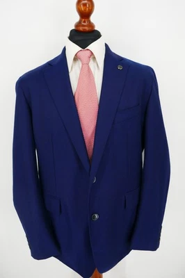 Hackett Sakko Gr.54 100% Schurwolle Dunkel Blau Blue Label Top Zustand - Bild 1 von 4