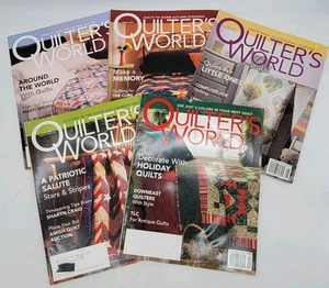 Quilters World Magazine Lot Of 4 Year 2005 - Picture 1 of 1