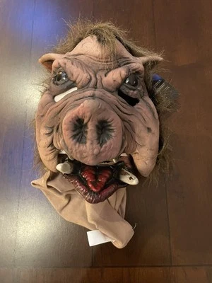Adult Zagone Studios Hand Made “Snort Boar” Moving Mouth Mask - Image 1 of 4