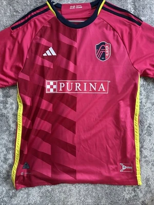 St. Louis City Sc Jao Klauss Jersey Hombre’s L Rojo Home Kit Foto 1 de 4
