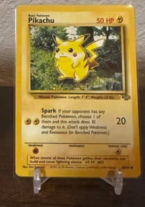 Pokémon - Jungle Unlimited - Pikachu #60 casi nuevo - Imagen 1 de 2