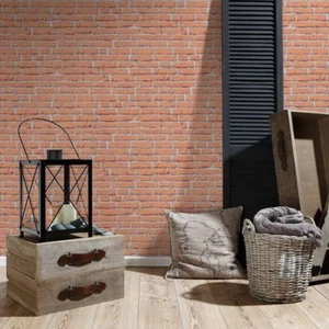 AS Creation Red House Ziegelmuster Tapete Kunstoptik Stein geprägt 319432 - Bild 1 von 3