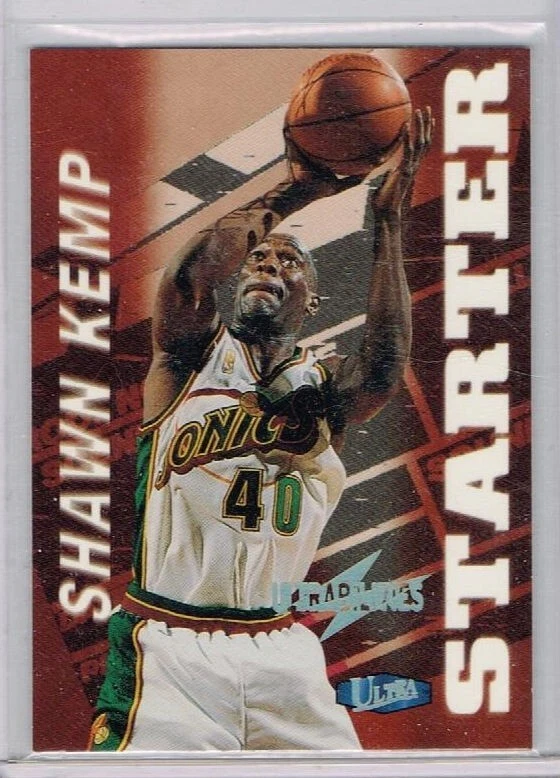 1997-98 Ultra Ultrabilities #17 Shawn Kemp Seattle Supersonics  NM/MT  4368* - Image 1 of 1
