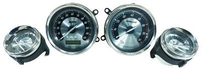 09 Harley CVO Electra Ultra Screamin Oil Fuel Tacho Speedometer Gauges 45K 1290 - Image 1 of 4