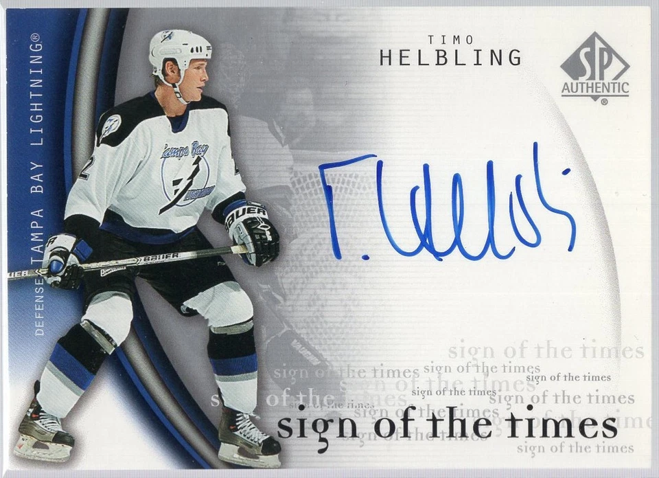 * 2005-06 SP Authentic - Sign of the Times #HE - TIMO HELBLING - Image 1 of 2