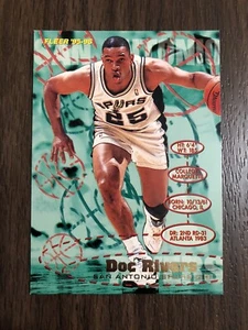 Doc Rivers 1995-96 Fleer #172 San Antonio Spurs Basketball Card HOF NM - Picture 1 of 3