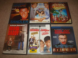 Comedy Movie DVD Blu-ray LOT Adam Sandler SNL Wedding Crashers Singer Big Daddy - Picture 1 of 9