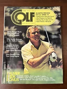 GOLF MAGAZINE JUNE 1973 ANOLD PALMER - Picture 1 of 18