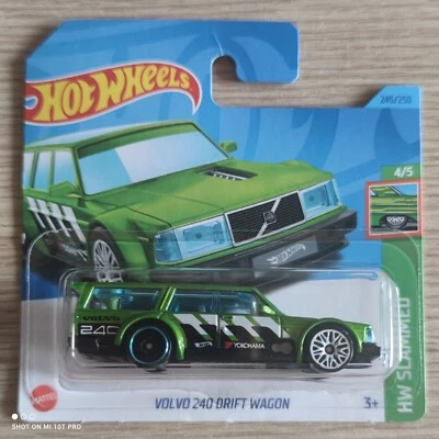 Hot Wheels Volvo 240 Drift Wagon - Hw Slammed 4/5 - Immagine 1 di 4