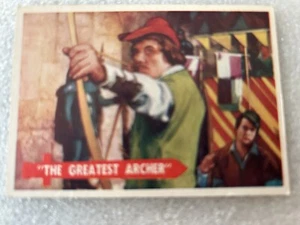 "The Greatest Archer" 1957 Topps Robin Hood #50 - RARE -NM - Picture 1 of 2