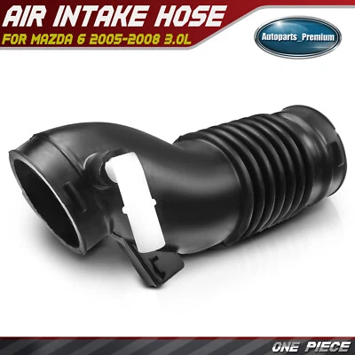 Engine Air Clean Intake Tube Hose for Mazda 6 2005 2006-2008 V6 3.0L AJB413221A - Image 1 of 4