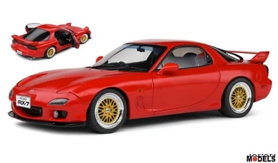 MAZDA RX-7 TYPE RS (FD3RS) Vintage Red 1994 Solido Die Cast 1/18 S1810602 - Immagine 1 di 4