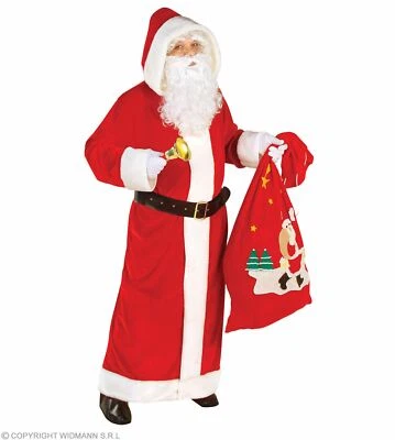 Santa Claus Kostüm  XL - XXL - Weihnachtsmann - Nikolaus SAMT Delux - Bild 1 von 4
