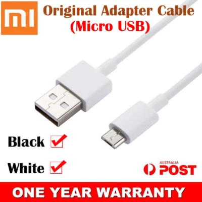 Genuine Micro USB Power Charger Adapter Cable For Xiaomi Redmi Note 5A Prime AU - Image 1 of 4