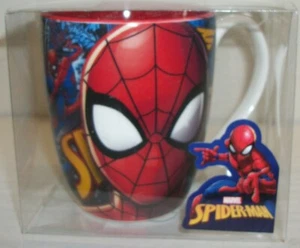 MARVEL HEROES SPIDER-MAN FACE CERAMIC COFFEE MUG - MARVEL COMICS/2020 - Picture 1 of 2