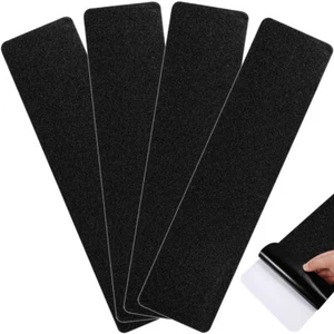 4 Pcs Anti Slip Stair Strips Travel Outdoor Treads for Stairs Skid Tape Safety - Picture 1 of 11