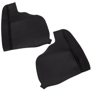 Cubierta de reposabrazos de puerta lateral izquierda + derecha de cuero para Honda Odyssey 2011-2017 negra - Imagen 1 de 10