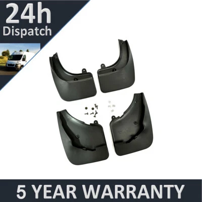 Juego de 4 aletas de barro a medida para Peugeot 2008 3008 2013-2016 Purevue Foto 1 de 4