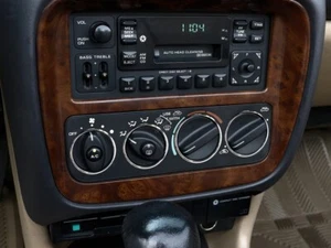 For Chrysler Stratus 95-00 Polished aluminum dashboard rings for heater controls - Picture 1 of 7