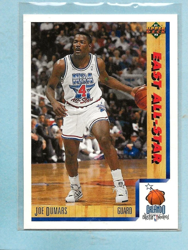 JOE DUMARS - 1991-92 Upper Deck "All-Star" - #459 - Pistons - Comb. Shipping - Image 1 of 1