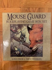 MouseGuard Role Playing Game Box Set All Pieces Sealed