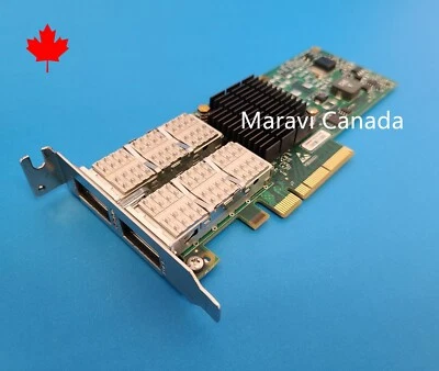 Mellanox MHQH29B-XSR 40Gbps PCIe2-Port 4x QDR Oracle Sun Infiniband 375-3696-01 - Image 1 of 4