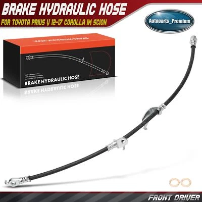 Manguera hidráulica de freno delantero izquierdo para Toyota Prius V 2012-2017 Corolla iM Scion tC Foto 1 de 4