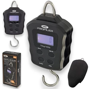 New NGT Fishing Scales Profiler Digital 165lb/75kg with Free Neoprene Case - Picture 1 of 4