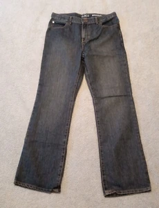 Boys The Children's Place blue denim bootcut adjustable waist jeans 14 Husky NWT - Picture 1 of 5