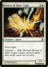 4x SHINEN OF STARS' LIGHT x4 - Nearmint - Saviors of Kamigawa - MTG - FREE SHIP