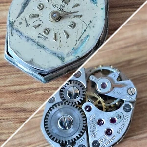 Helbros 17 Jewels 70 Vintage Swiss Mechanical Watch Movement 10 krgp Case WP2 - Bild 1 von 14