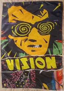 Vision Psycho Stick Skateboard Banner Flag Poster H Street Birdhouse Santa Cruz - Picture 1 of 1