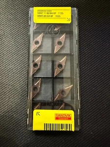 Sandvik VBMT 11 02 04-UF 1125/VBMT 2 (1,5) 1-UF 1125 Werkspaket (10 Stück) - Bild 1 von 2