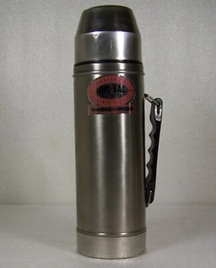UNO-VAC unzerbrechliche Edelstahl Thermoskanne 271 684 Made in USA ~ Vintage EUC - Bild 1 von 7