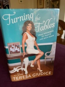 Teresa Giudice inscribed book Turning the Tables Hardcover 2016 - Picture 1 of 10