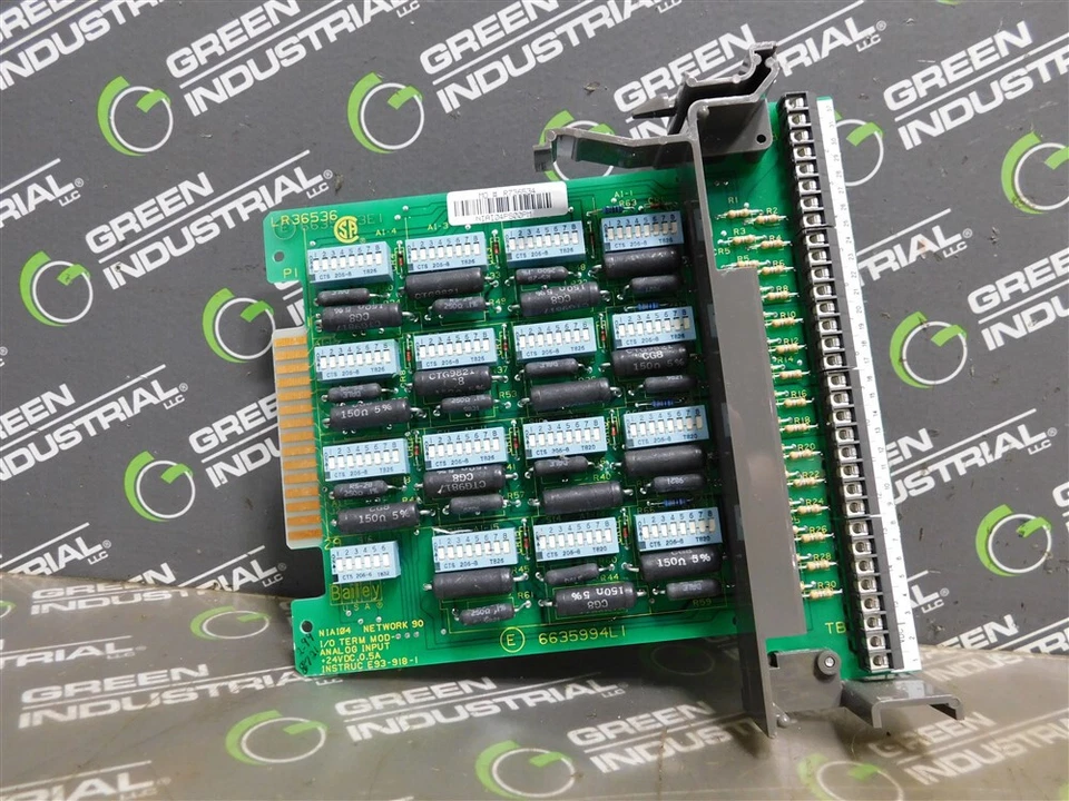 USADO Bailey NIAI04 Red 90 E/S Entrada Analógica Terminación Mod 6635994LI Rev.E Foto 1 de 4