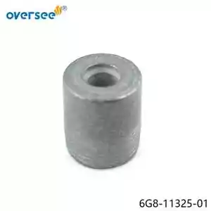 6G8-11325-0 Zinc Anode Cylinder Head For Yamaha 9.9-25HP - Picture 1 of 2