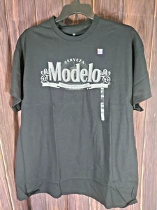 Camiseta Modelo Cerveza Cerveza Logo Negra Para Hombre Vintage 2xl - Imagen 1 de 3